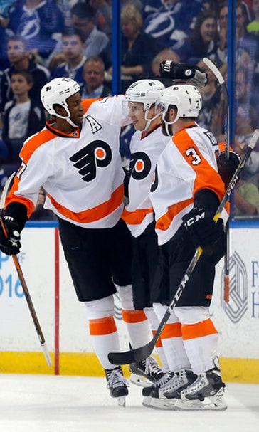 Flyers beat Lightning for second time in a week